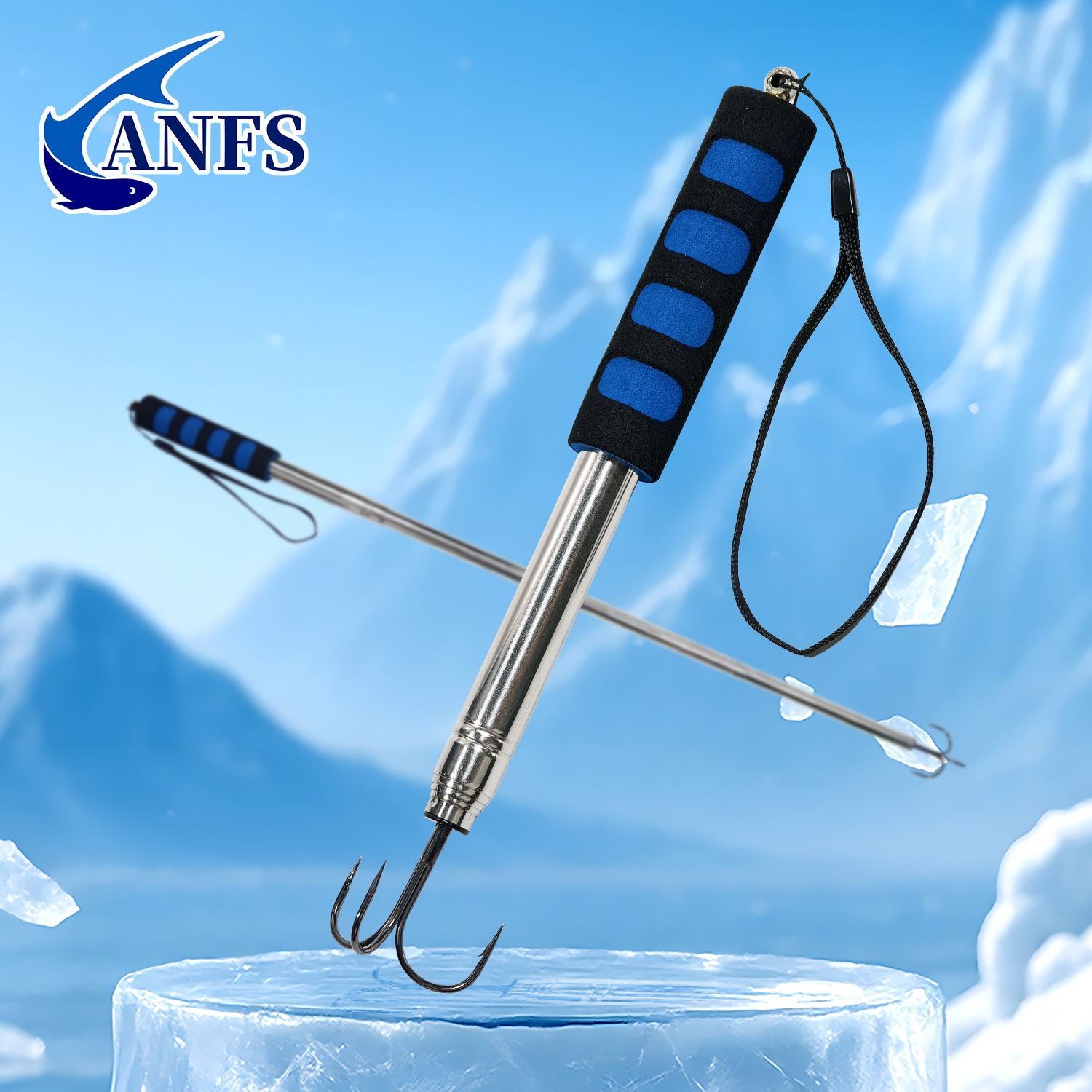 Ice Fishing Tip Up - ANFS 1 pièce Gaff de pêche