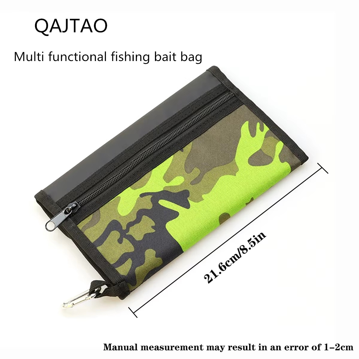 Ice Fishing Tip Up - Sac à appâts artificiels QAJTAO Luya,