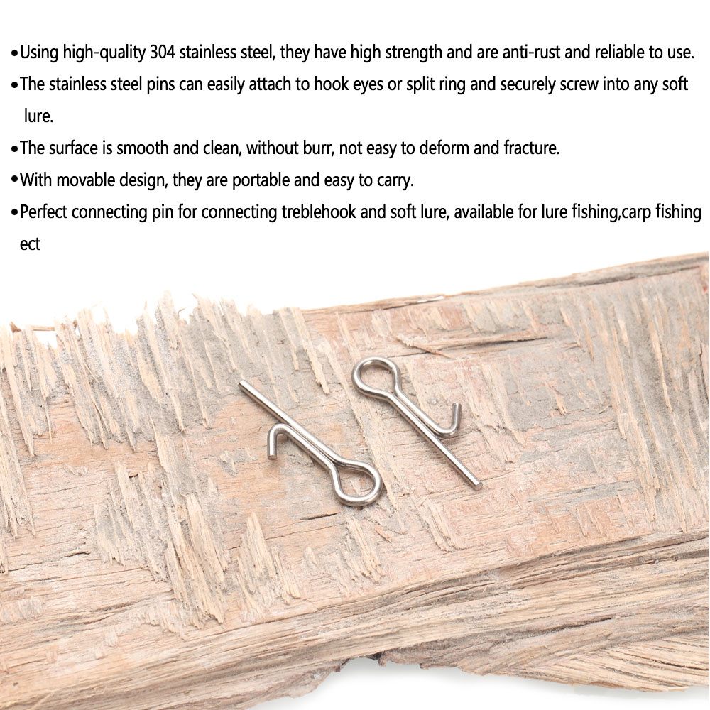 50/100 pièces Épingles de fixa - Fishing Equipment Cheap avis et prix
