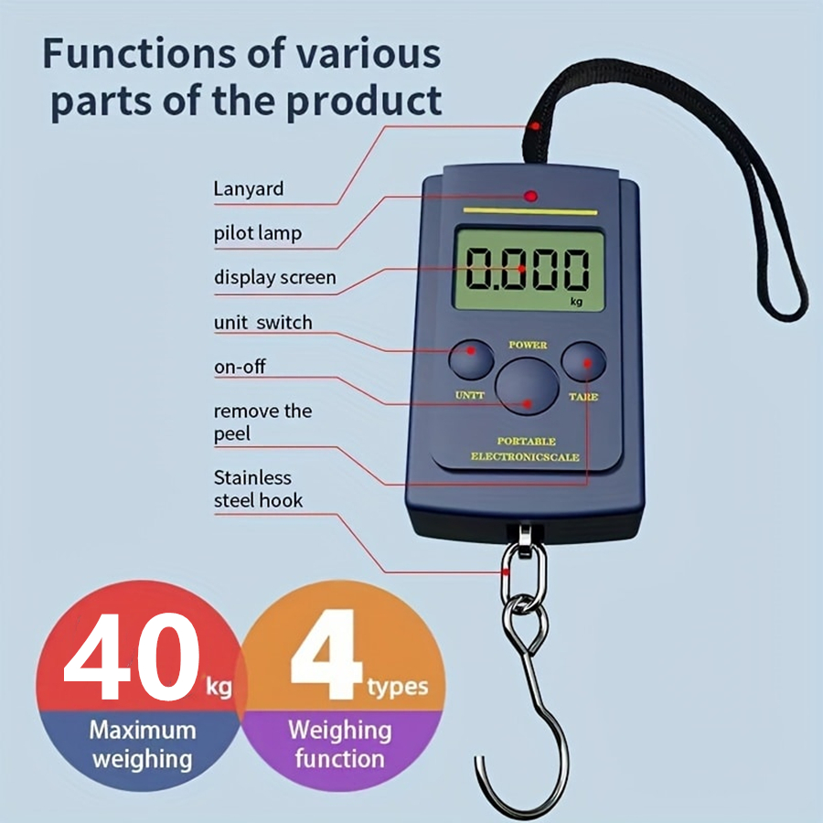 40kg multifonctionnel Mini éle - Fishing Equipment Carp avis et prix