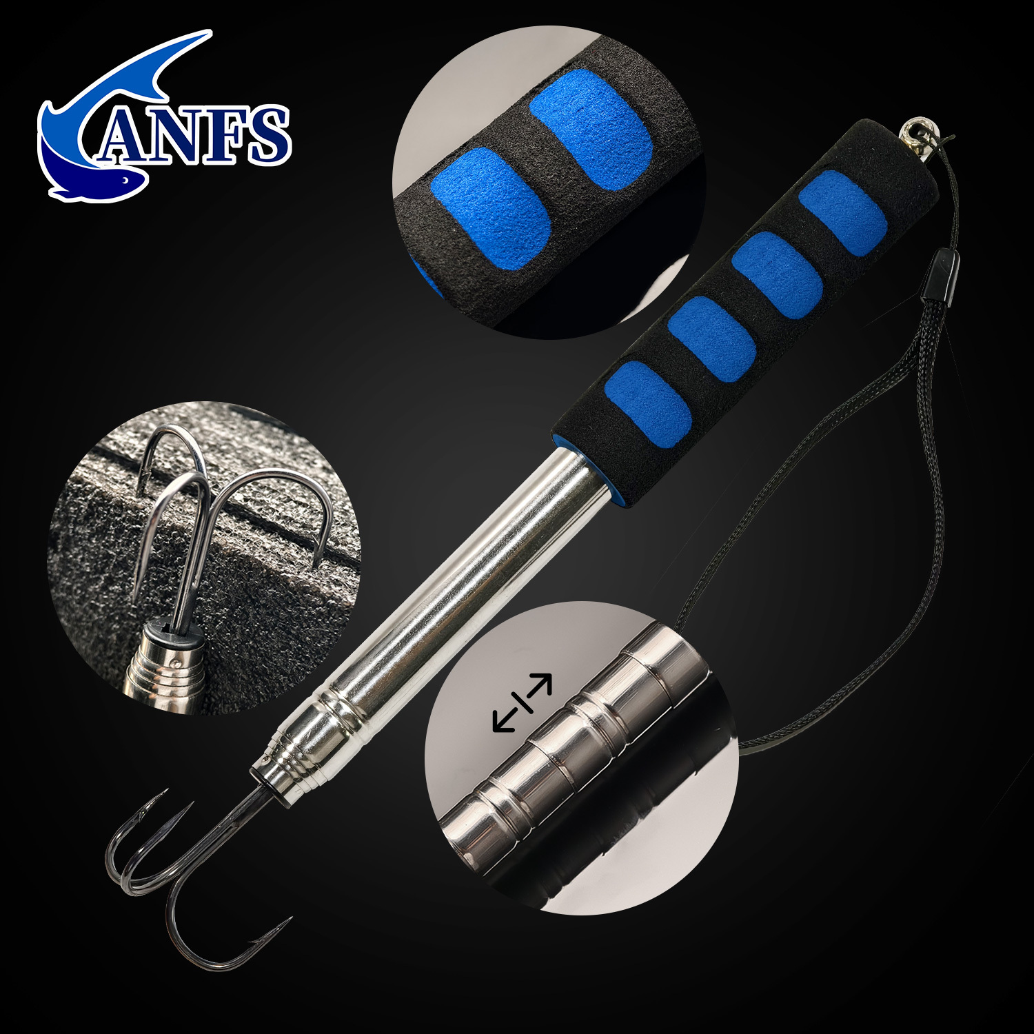 ANFS 1 pièce Gaff de pêche tél - Ice Fishing Tip Up avis et prix