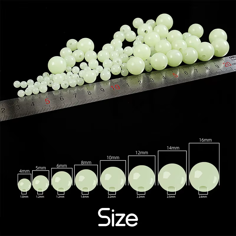 100 pièces/sac perles lumineus - Fishing Equipment Bag avis et prix