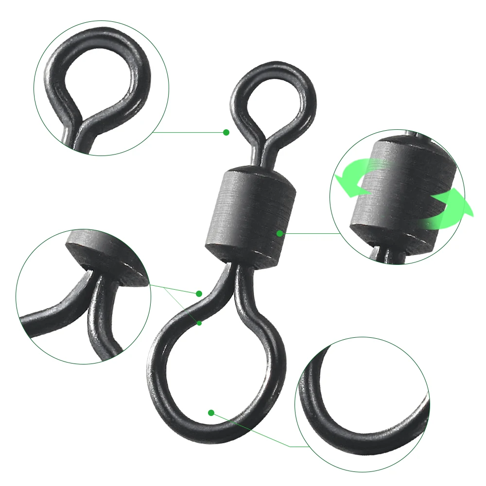 100 pièces Émerillons de pêche - Fishing Equipment Carp avis et prix