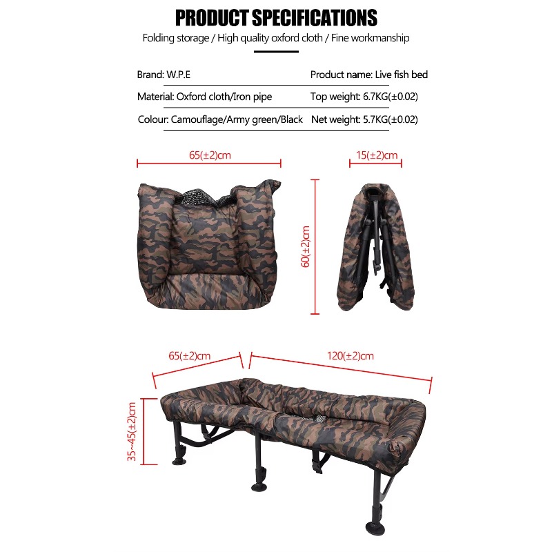 Berceau à carpes en tissu Oxfo - Fishing Equipment Carp avis et prix